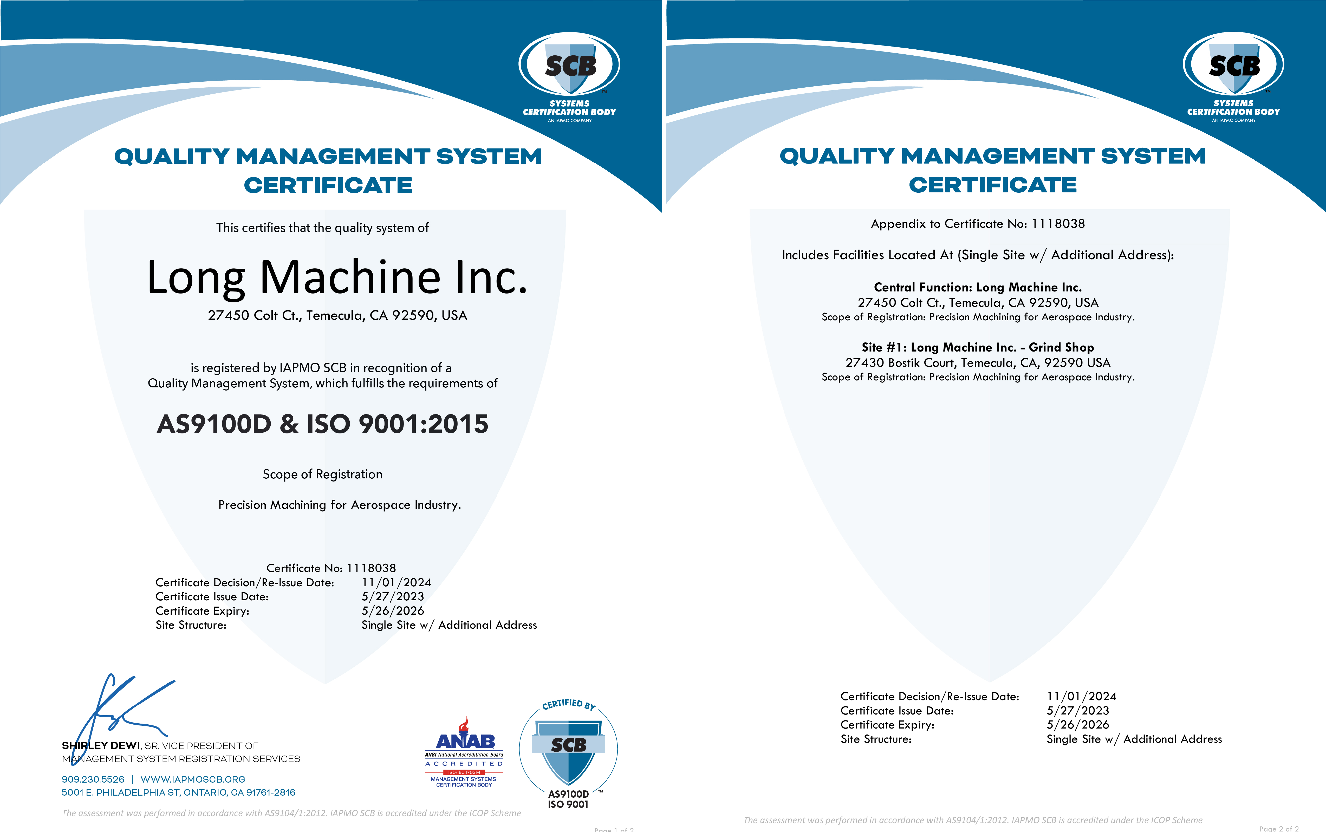 AS9100D-certification
